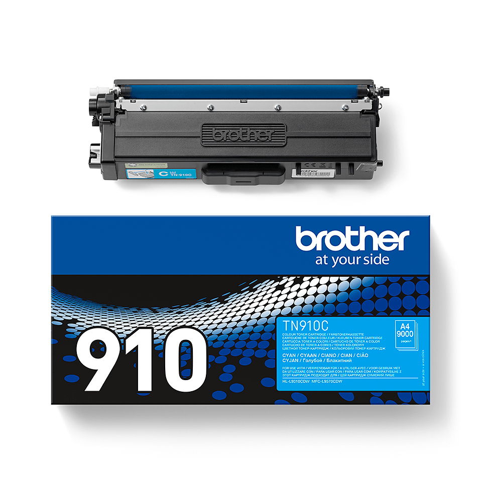 Brother TN-910C Toner-kit cyan, 9K pages ISO/IEC 19752 for Brother HL-L 9310