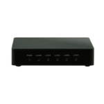 Kasda KS105 network switch Unmanaged Fast Ethernet (10/100) Black