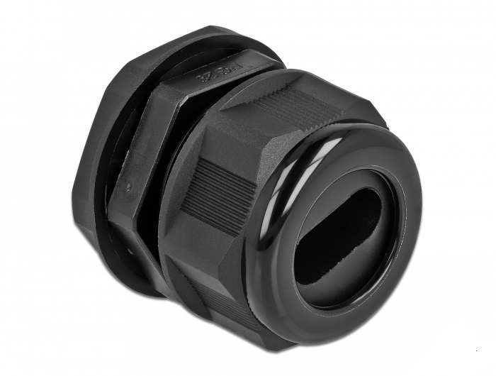 EU Product - Kabelverschraubung PG29 Flachkabel schwarz 2 St�ck thumbnail