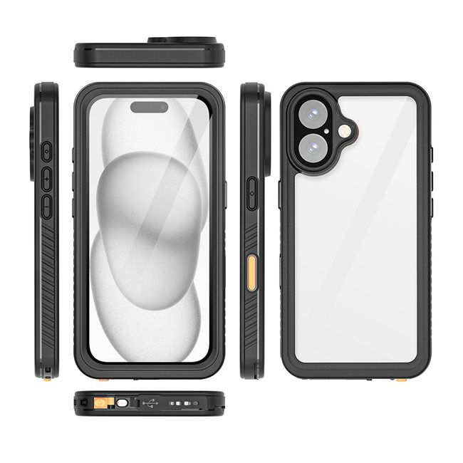 EIGER EGCA00650 mobile phone case 17 cm (6.7") Cover Black