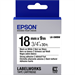 Epson C53S655012 (LK-5WBW) Ribbon, 18mm x 9m