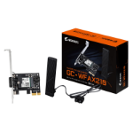 Gigabyte GC-WFAX210 Intel WiFi 6E AX210 2400Mbps Bluetooth 5.2 Wireless PCI-Express Card