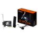 Gigabyte GC-WFAX210 Intel WiFi 6E AX210 2400Mbps Bluetooth 5.2 Wireless PCI-Express Card