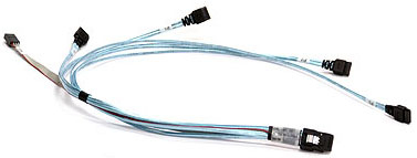 Supermicro CBL-0188L Serial Attached SCSI (SAS) cable 0.64 m Transparent