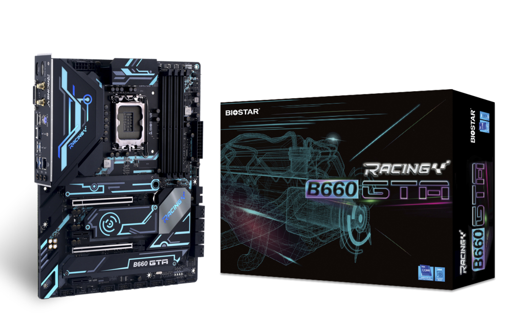 Biostar B660GTA motherboard Intel B660 LGA 1700 ATX