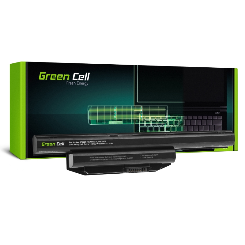 FS31 GREEN CELL Battery for Fujitsu LifeBook A514 A544 A555 E547 E554 S904