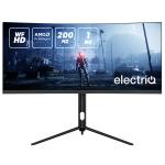 Electriq EIQ-30CVWF200VAFSGHAS computer monitor 76.2 cm (30") 2560 x 1080 pixels Wide Quad HD LED Black
