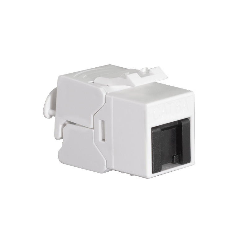LogiLink Keystone jack Cat.6A UTP dust cap type, 15 mm 22-26 AWG