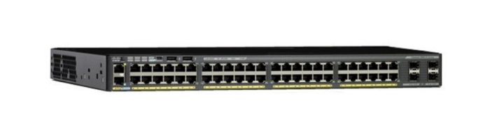Image of Cisco Catalyst WS-C2960X-48FPD-L network switch Managed L2 Gigabit...
