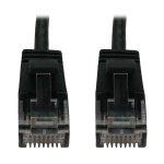 Tripp Lite N261-S6N-BK networking cable Black 5.91" (0.15 m) Cat6a U/UTP (UTP) Round