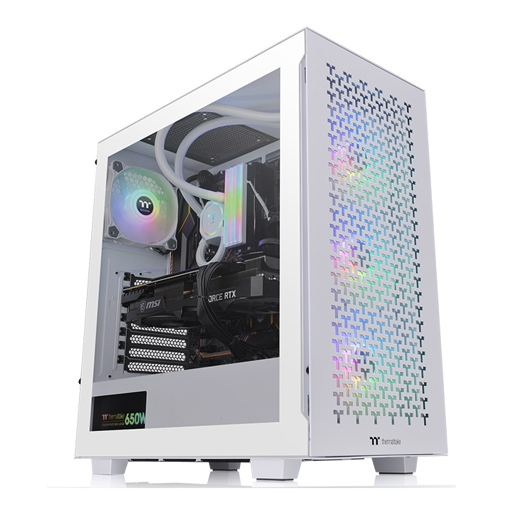 Image of Thermaltake CA-1S3-00M6WN-03 computer case Midi Tower White