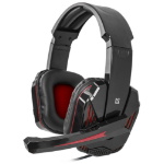 Defender Warhead G-260 Headset Wired Head-band Gaming Black, Red