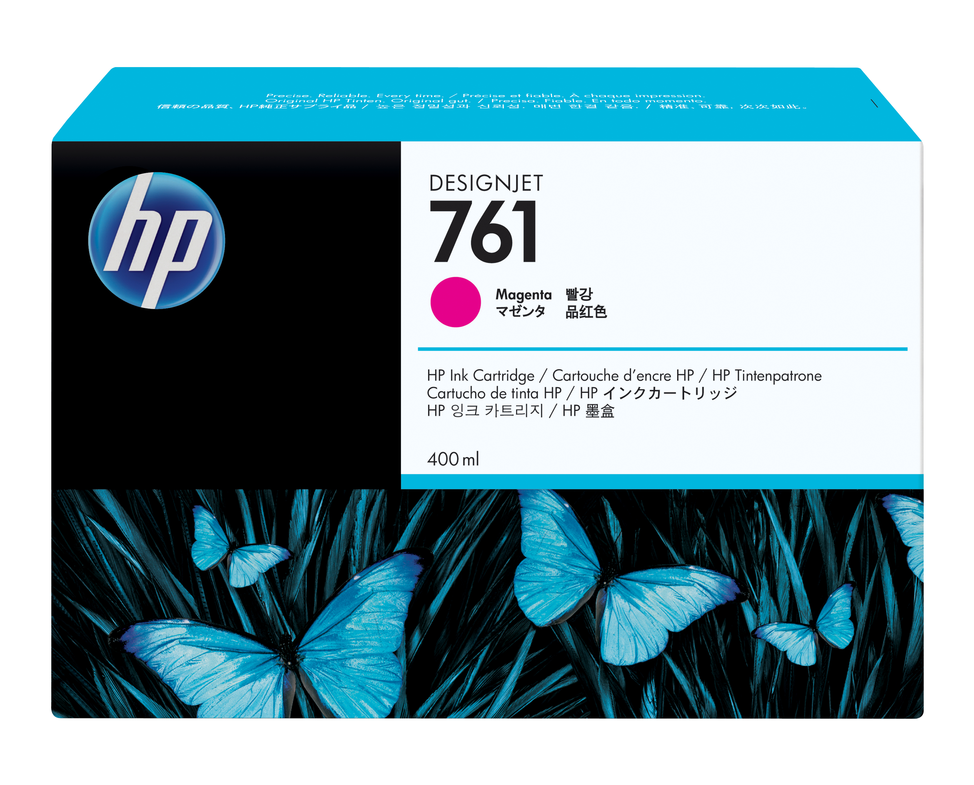 Image of HP CM993A/761 Ink cartridge magenta 400ml for HP DesignJet T 7100/7200