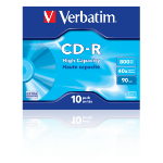Verbatim CD-R High Capacity 800 Mo 10 pièce(s)
