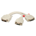 Lindy DVI-I splitter cable VGA+DVI-D