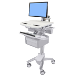 Ergotron StyleView Grey, White Flat panel Multimedia cart