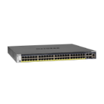 NETGEAR M4300-52G-PoE+ Managed L2/L3/L4 Gigabit Ethernet (10/100/1000) Power over Ethernet (PoE) 1U Black