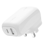 Belkin WCB009MYWH mobile device charger Universal White AC Fast charging Indoor