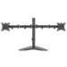 electriQ DUAL Free Standing Monitor Arm For Up to x2 32" Screen