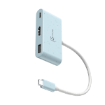 j5create JCA379EC - USB-CÂ® to HDMIâ„¢ & USBâ„¢ Type-A with Power Delivery