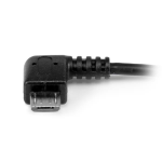 StarTech.com Câble adaptateur Micro USB à angle droit vers USB Host OTG de 12cm - Mâle / Femelle