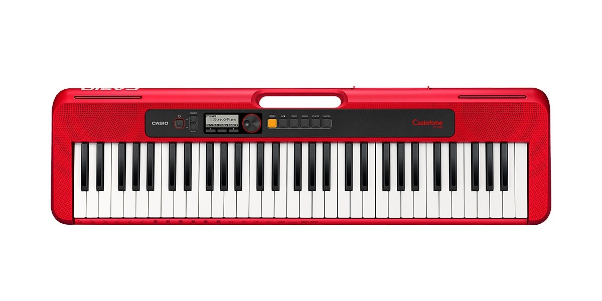 Canon Casio CT-S200 MIDI keyboard 61 keys USB Red, White