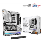 Asrock X870 PRO RS WIFI, AMD X870, AM5, ATX, 4 DDR5, HDMI, 2 USB4, Wi-Fi 7, 2.5G LAN, RGB, 3x M.2