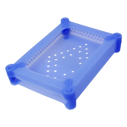 Image of LogiLink UA0135 storage drive case Silicone Blue