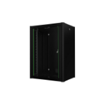 Lanview RWP16U45BL rack cabinet 16U Wall mounted rack Black