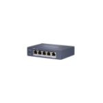 Hikvision DS-3E0505HP-E network switch Unmanaged Gigabit Ethernet (10/100/1000) Power over Ethernet (PoE) Blue
