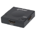 Manhattan HDMI Switch 2-Port, 1080p, Connects x2 HDMI sources to x1 display, Automatic and Manual Switching (via button), No external power required, Black, Three Year Warranty, Blister