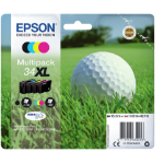 Epson C13T34764010/34XL Ink cartridge multi pack Bk,C,M,Y high-capacity 16,3ml + 3x10,8ml Pack=4 for Epson WF-3720