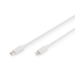 Digitus USB-C - Lightning data/charging cable, MFI certified, 2m