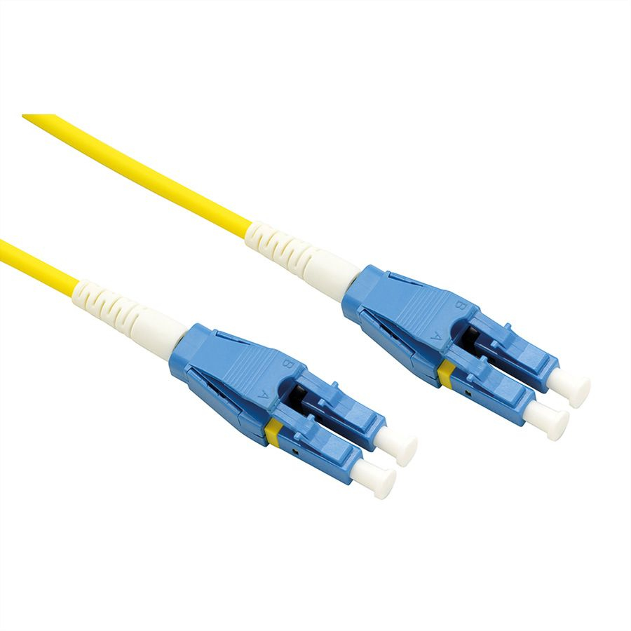 ROLINE 21.15.8782 InfiniBand/fibre optic cable 2 m LC Yellow