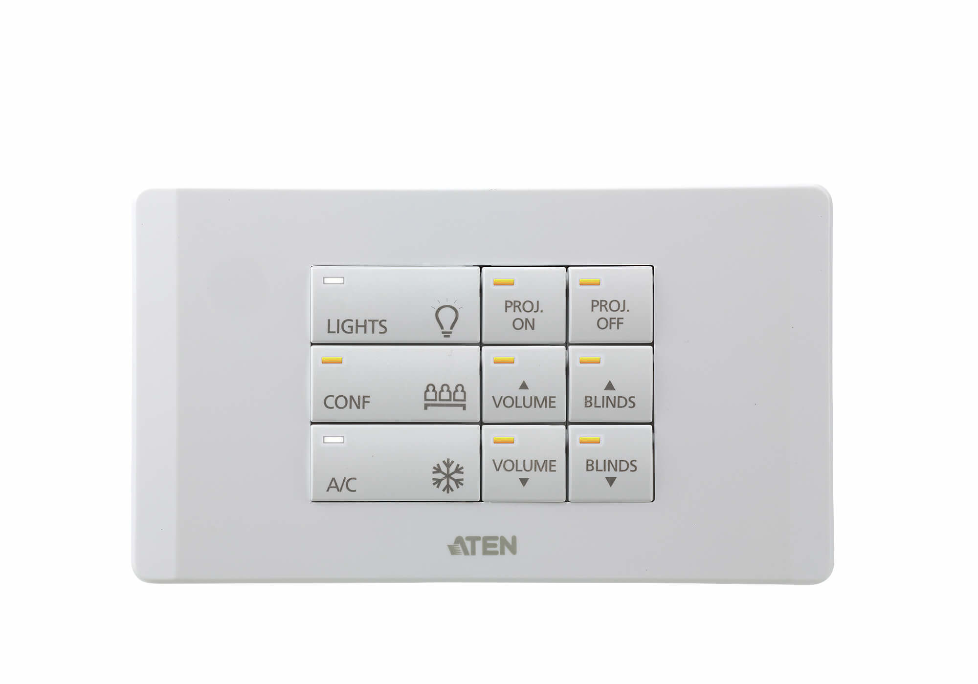Image of ATEN 12-BUTTON KEYPAD(EU,2 GANG)