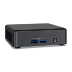 Intel NUC 11 Pro UCFF Black i3-1115G4