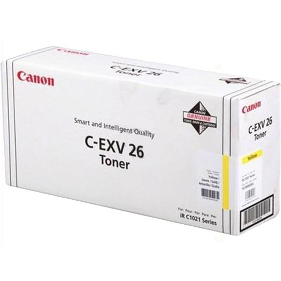 Image of Canon 1657B006/C-EXV26 Toner cartridge yellow, 6K pages/5% for...