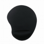 Gembird Mouse pad with soft wrist support, black