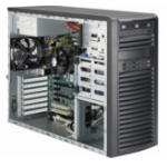 Supermicro SYS-5038A-IL PC/workstation barebone Midi-Tower Black LGA 1150 (Socket H3)