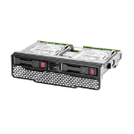 HPE Synergy 480 Gen11 2SFF SAS/SATA/NVMe Premium Drive Cage Kit HDD-/SSD-behuizing Zwart 2.5"