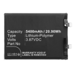 CoreParts MBXMP-BA1775 mobile phone spare part Battery Black