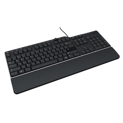 KB-522 keyboard Office USB QWERTY Norwegian Black, Silver