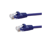 FDL 1M CAT.6a 10Gb S-FTP LSZH CABLE - PURPLE (PIT BOOTS)