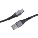 Intenso CHARGING / DATA CABLE / MODEL A60C / 1 METER LENGTE / KLEUR ZWART USB cable USB 2.0 1 m USB A USB C 60 W Black