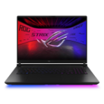 ASUS ROG Strix SCAR 18 G835LWG-DB96 Intel Core Ultra 9 290HX Plus Laptop 18" 4K Ultra HD 32 GB DDR5-SDRAM 1 TB SSD NVIDIA GeForce RTX 5080 Wi-Fi 7 (802.11be) Windows 11 Home Black