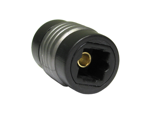 Cables Direct 3-TOSFF cable gender changer Toslink Black