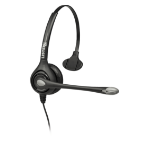 Ampetronic 2 Headset Wired Head-band Office/Call center Black, Grey