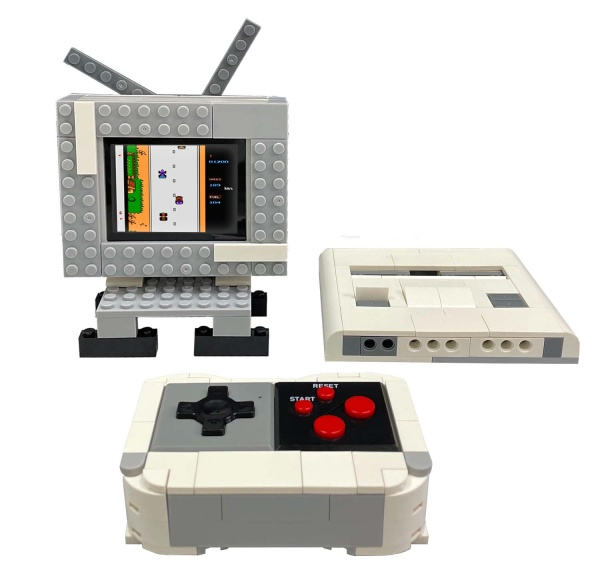 Image of Millennium Arcade Bricks 200 Spiele+ 199 Bausteine
