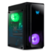 Acer Predator PO3-655 Gaming Desktop - Intel Core i7-14700F, 16GB, 1TB SSD, Nvidia RTX 4070 Super, N/A, Windows 11, Black