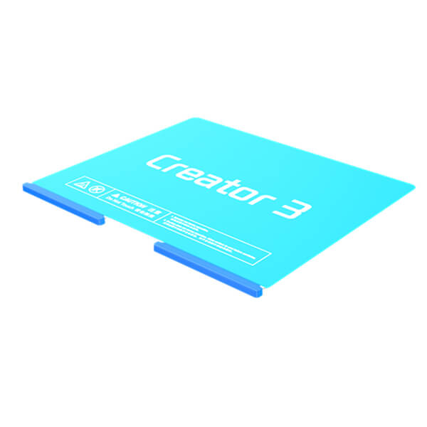Flashforge Flexible Build Plate - BLUE Spare part for Creator 3